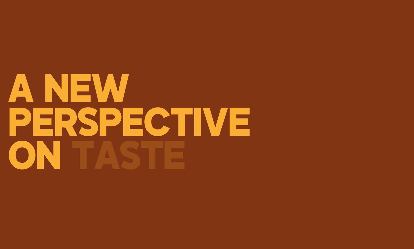 Rich terracotta warmth framing a bold typographic statement with subtle contrast shifts across vast negative space.