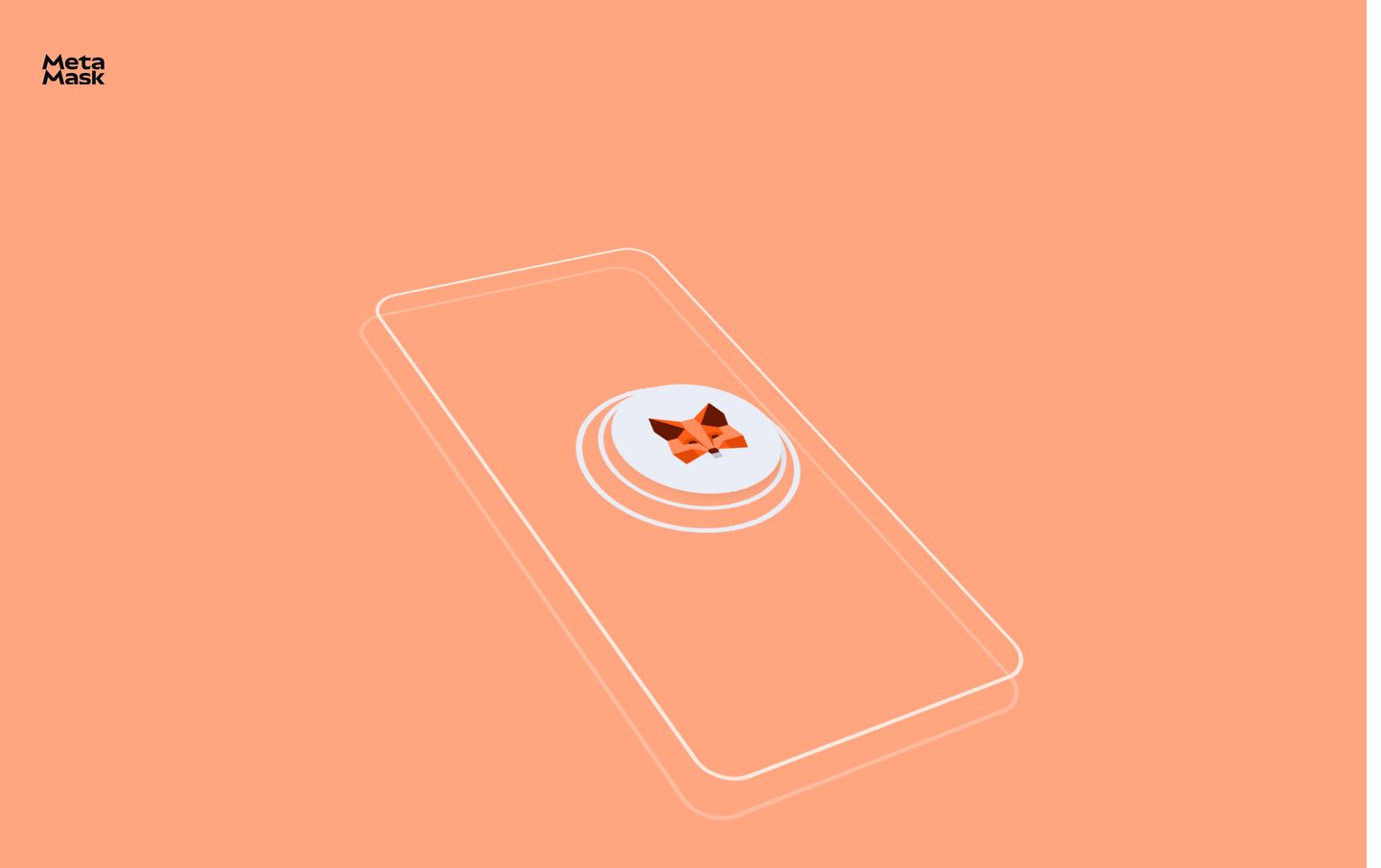 Warm monochromatic minimalism framing a delicate isometric wireframe and an embossed low-poly emblem.