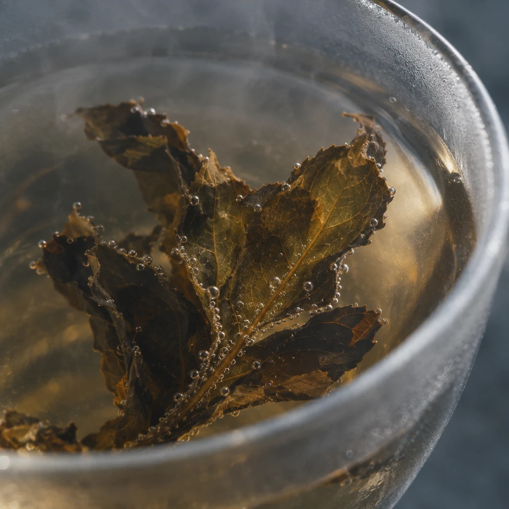 detail for single-estate high-elevation reserve tea