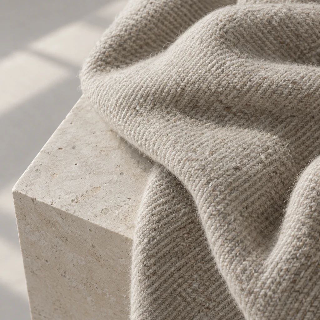 texture for made-to-measure architectural overcoats