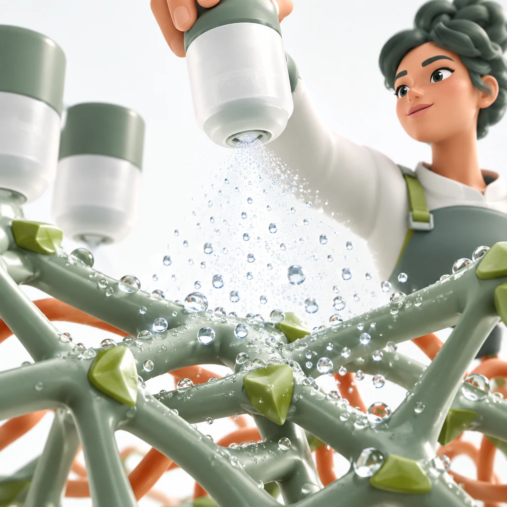 detail for automated vertical farming modules