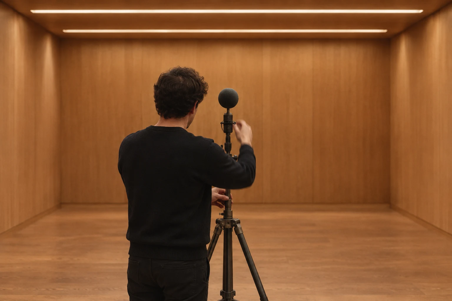 scene for architectural acoustic monoliths
