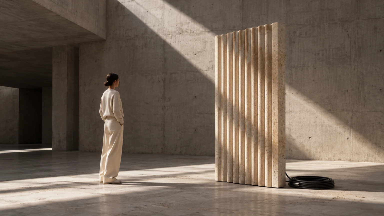 key visual for architectural acoustic monoliths