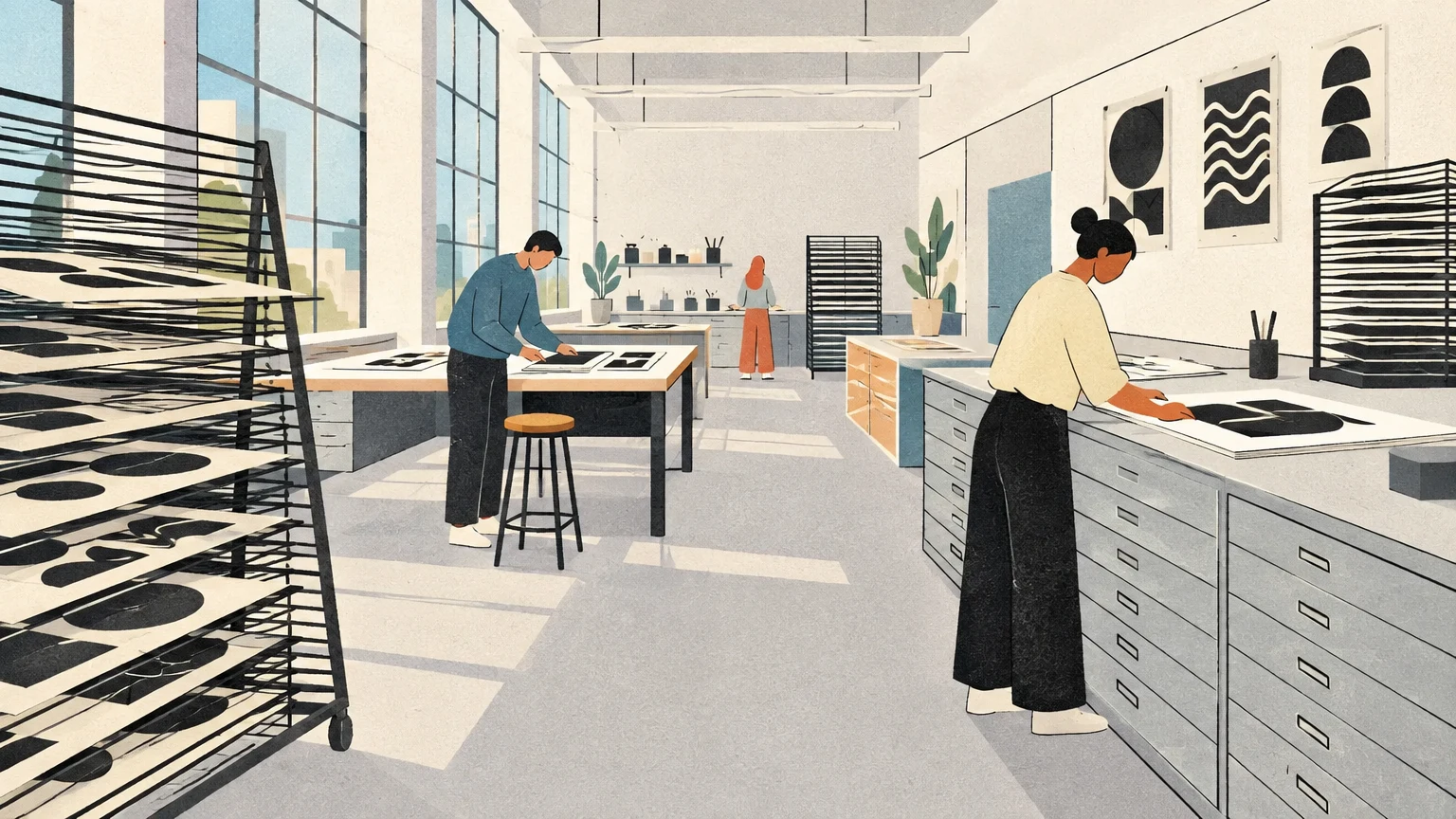 scene for Design school